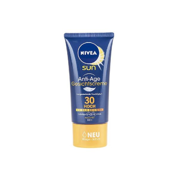 کرم ضد آفتاب و ضد چروک نیوآ مدل Gesichtscreme SPF30 حجم 50 میلی لیتر