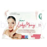 دستمال مرطوب لیدی ماری Lady Mary بسته 25 عددی