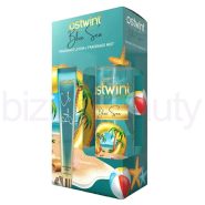 ست بادی اسپلش و لوسیون بدن استوینت Ostwint با رایحه دریای آبی