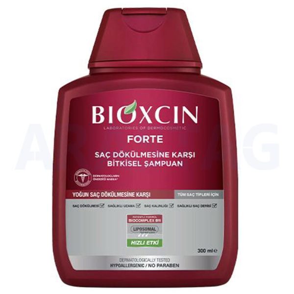شامپو ضد ریزش بیوکسین BIOXCIN مناسب برای تمامی موها حجم 300 میلی